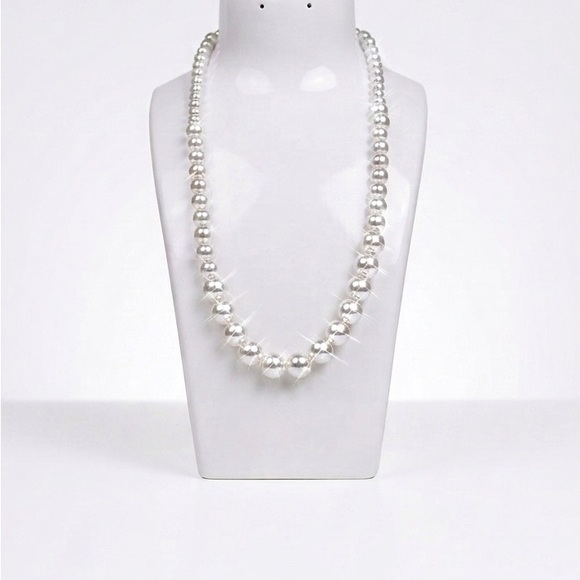 Fashion Jewelry Jewelry - Fashion Jewelry White Pearl Strand Necklace - Women Jewelry